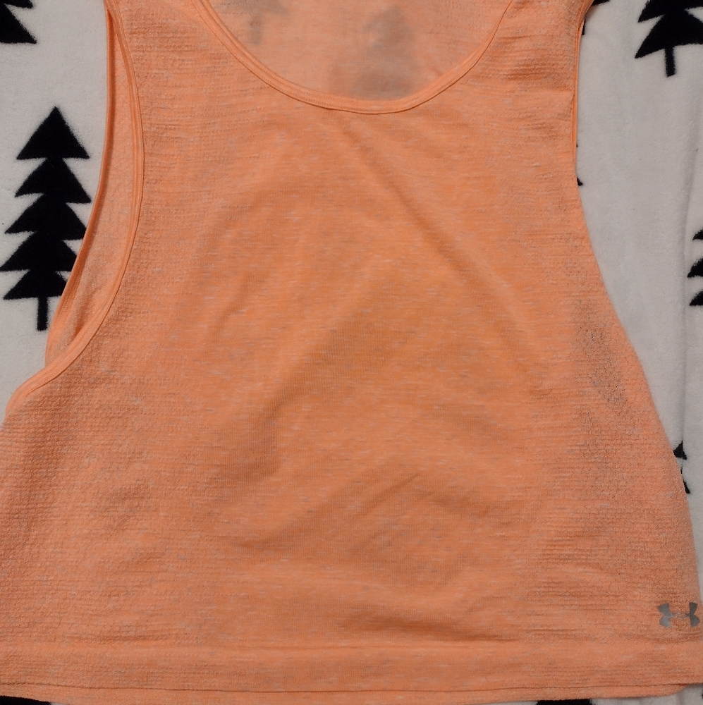 Orange Under Armour Tank Top